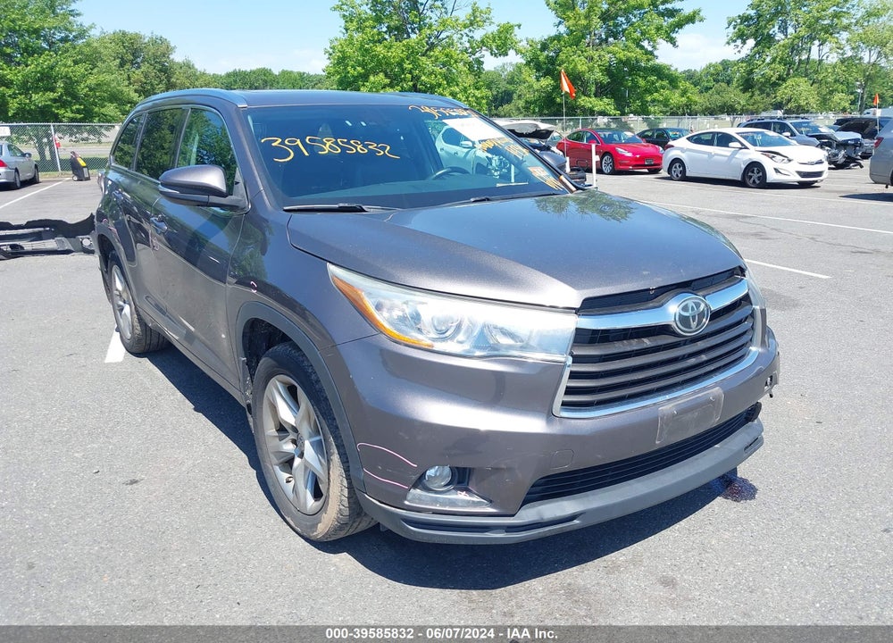2015 TOYOTA HIGHLANDER LIMITED V6 VIN: 5TDDKRFH5FS159017