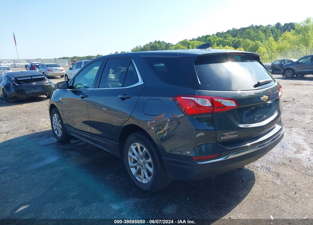 2020 CHEVROLET EQUINOX FWD LT 1.5L TURBO VIN: 2GNAXKEV5L6193930