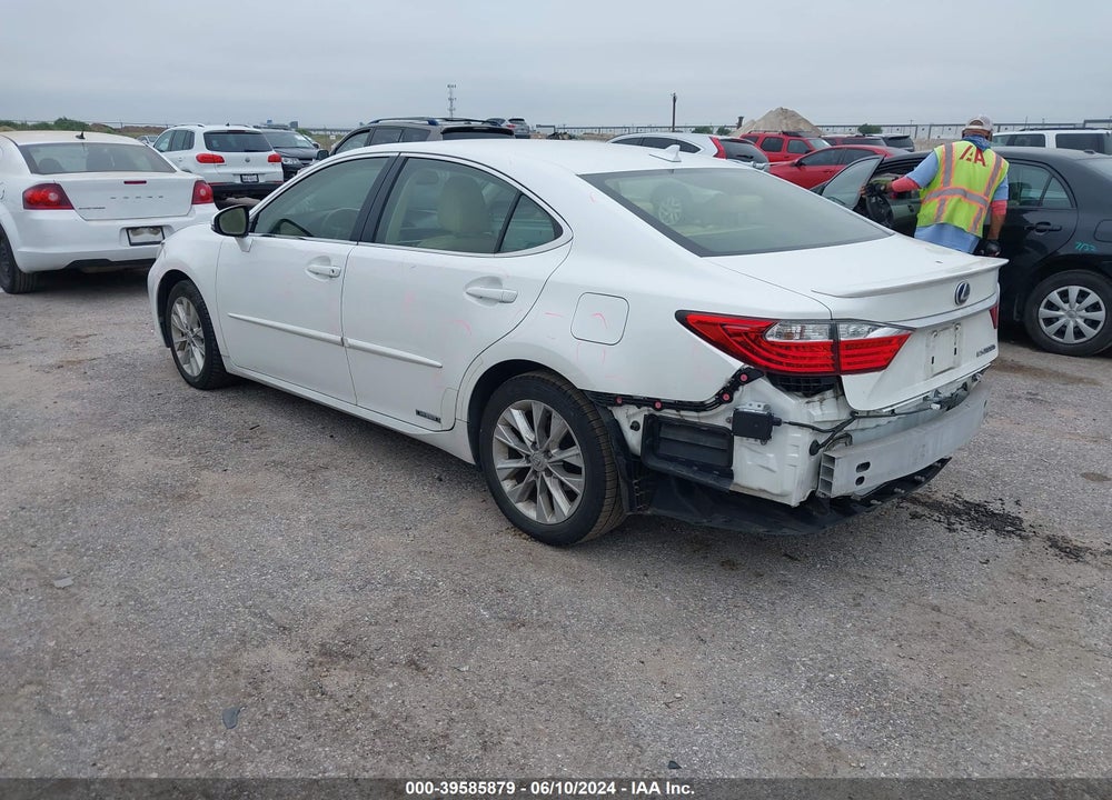 2013 LEXUS ES 300H VIN: JTHBW1GG7D2005978