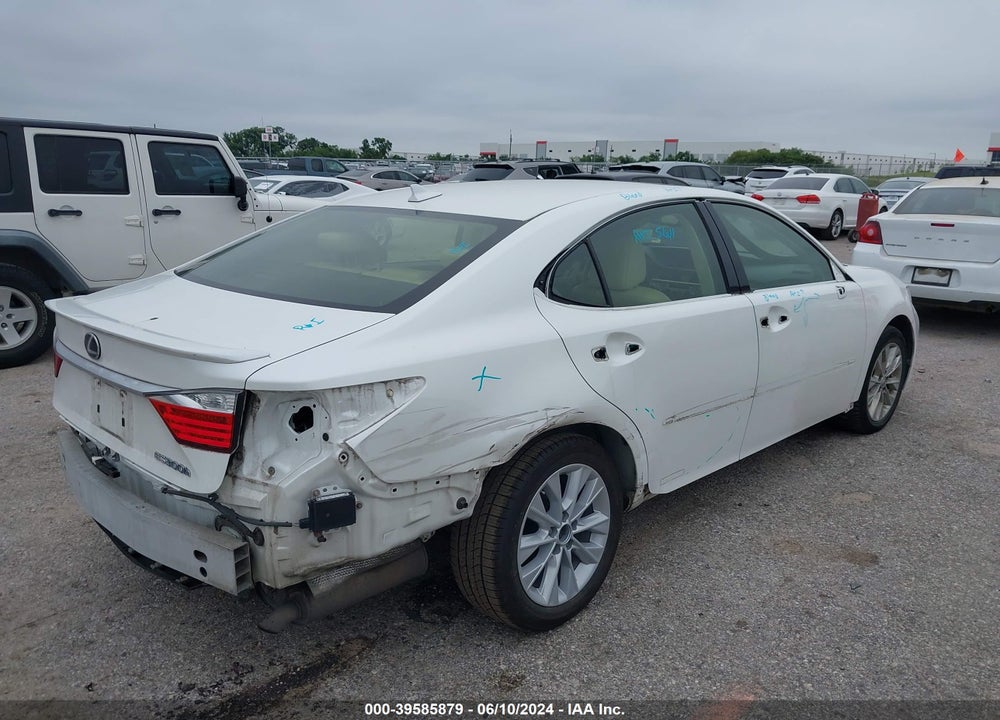 2013 LEXUS ES 300H VIN: JTHBW1GG7D2005978