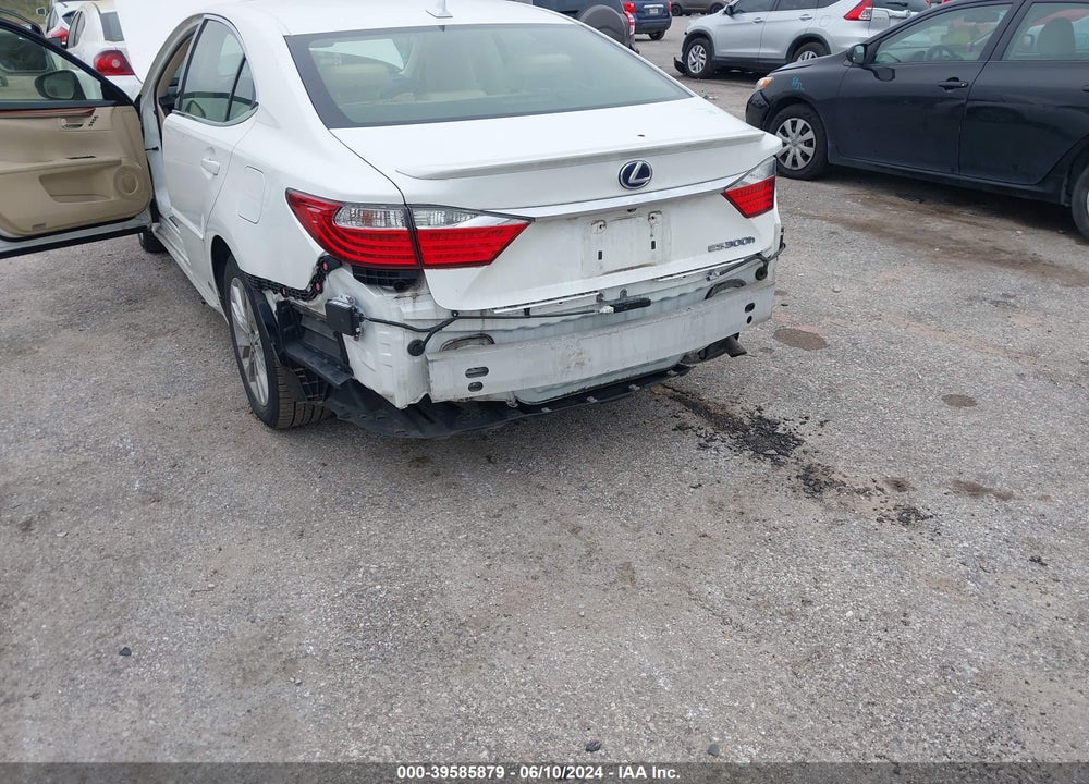 2013 LEXUS ES 300H VIN: JTHBW1GG7D2005978