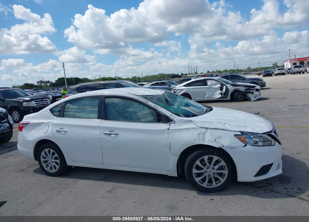 2019 NISSAN SENTRA SV VIN: 3N1AB7AP4KY368034