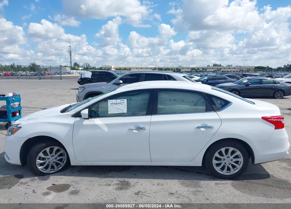 2019 NISSAN SENTRA SV VIN: 3N1AB7AP4KY368034