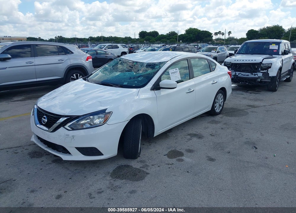 2019 NISSAN SENTRA SV VIN: 3N1AB7AP4KY368034