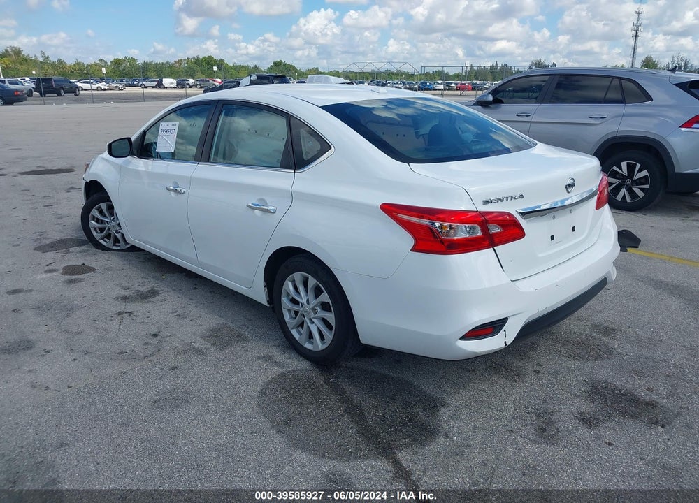 2019 NISSAN SENTRA SV VIN: 3N1AB7AP4KY368034
