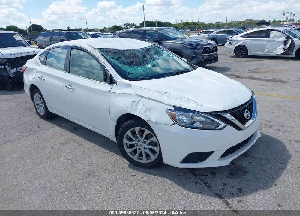 2019 NISSAN SENTRA SV VIN: 3N1AB7AP4KY368034