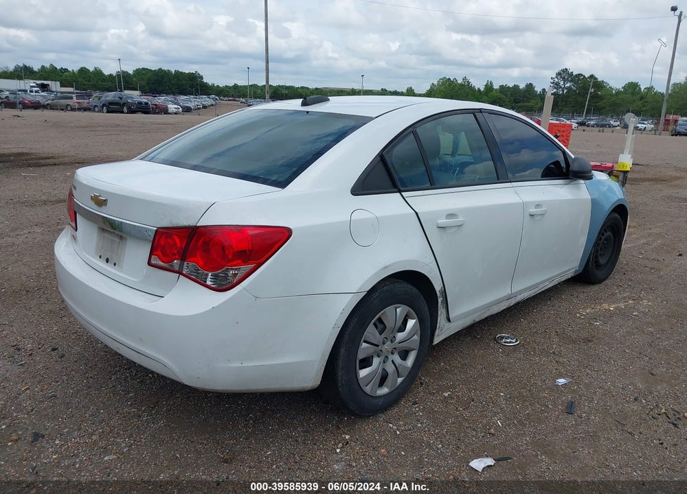 2015 CHEVROLET CRUZE LS AUTO VIN: 1G1PA5SH2F7139082
