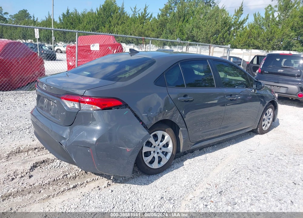 2023 TOYOTA COROLLA LE VIN: JTDB4MEE2P3008649