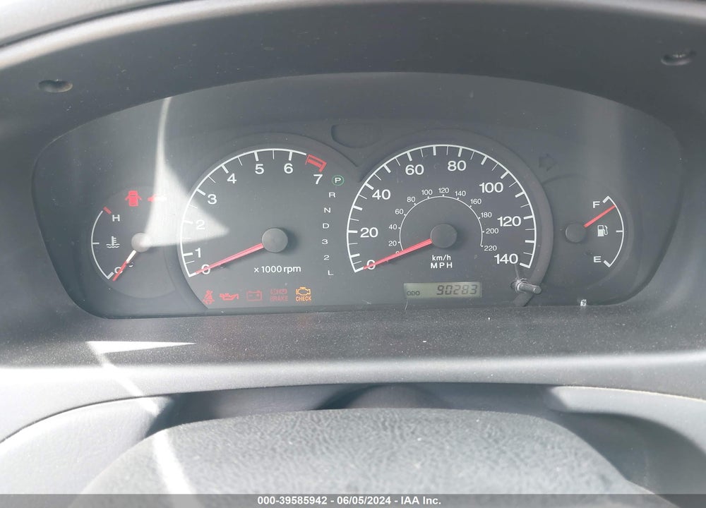 2001 HYUNDAI ELANTRA GLS VIN: KMHDN45D41U249297
