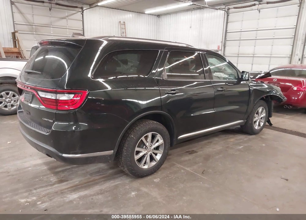 2015 DODGE DURANGO LIMITED VIN: 1C4RDJDG1FC810916