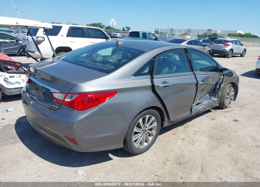 2014 HYUNDAI SONATA LIMITED VIN: 5NPEC4AC5EH842775