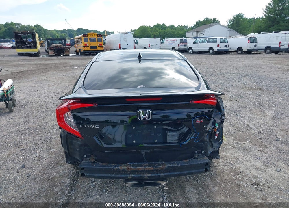 2017 HONDA CIVIC SI VIN: 2HGFC1E50HH705126