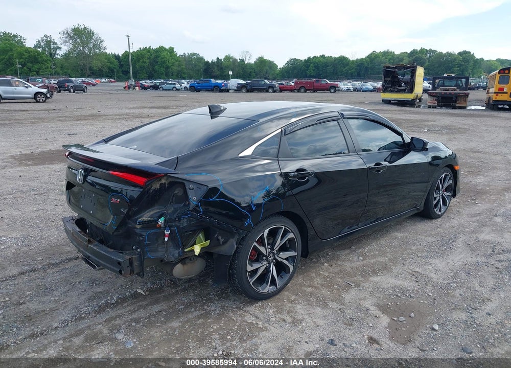 2017 HONDA CIVIC SI VIN: 2HGFC1E50HH705126