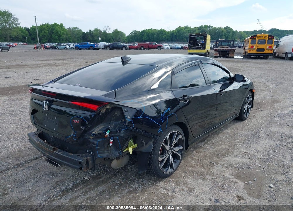 2017 HONDA CIVIC SI VIN: 2HGFC1E50HH705126