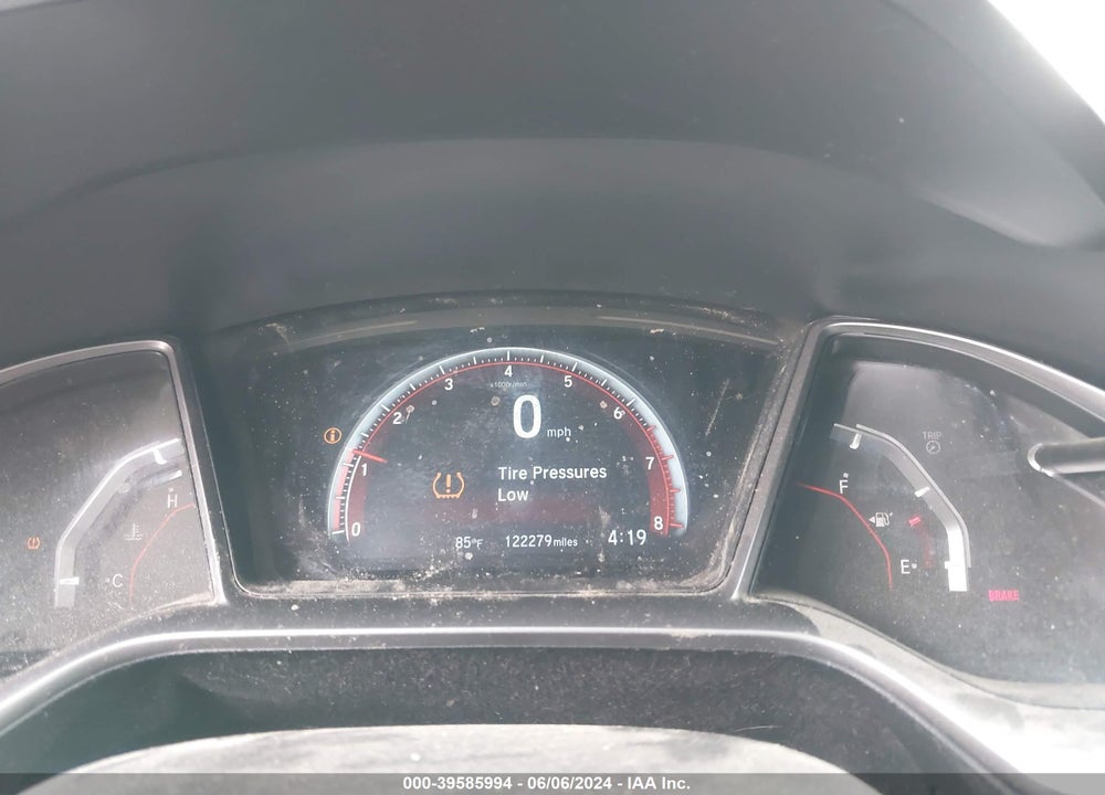2017 HONDA CIVIC SI VIN: 2HGFC1E50HH705126