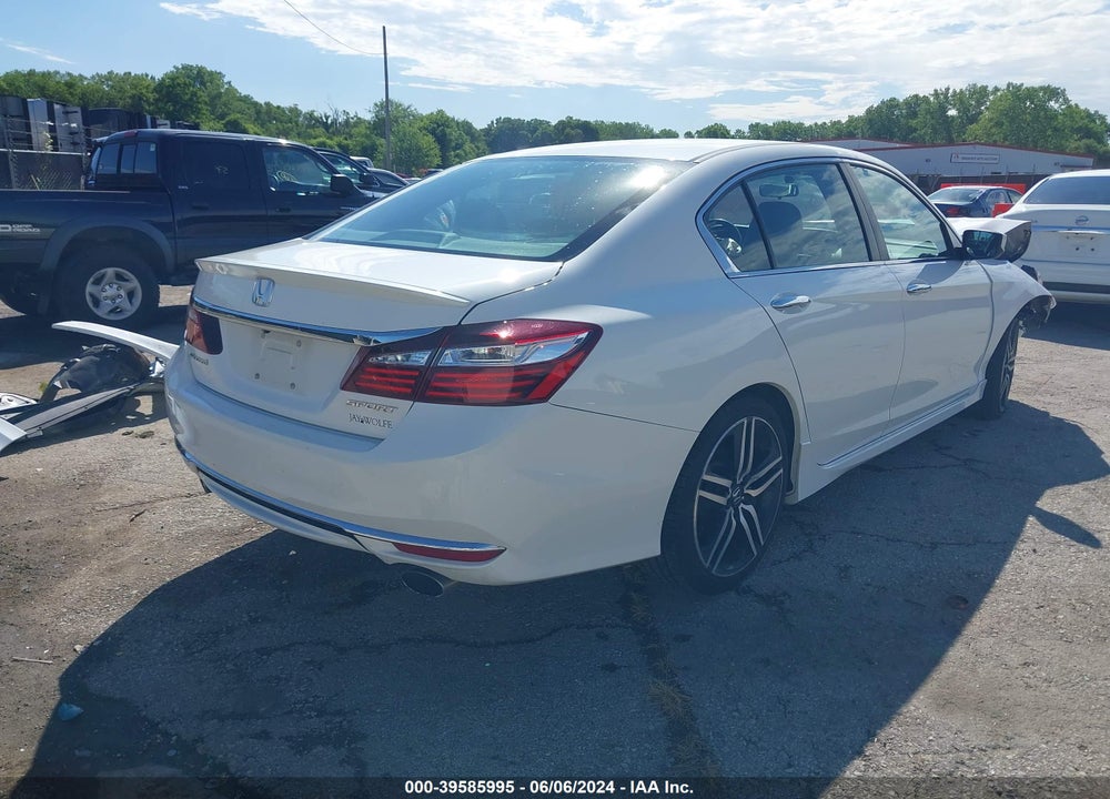 2017 HONDA ACCORD SPORT VIN: 1HGCR2F5XHA289140