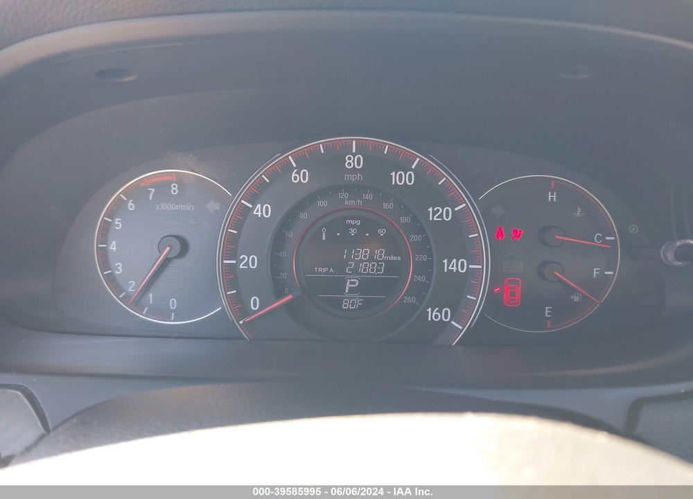 2017 HONDA ACCORD SPORT VIN: 1HGCR2F5XHA289140