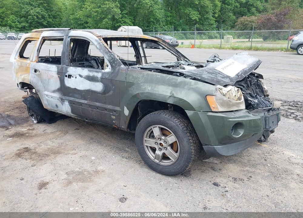 2007 JEEP GRAND CHEROKEE LAREDO VIN: 1J8GR48K17C521652