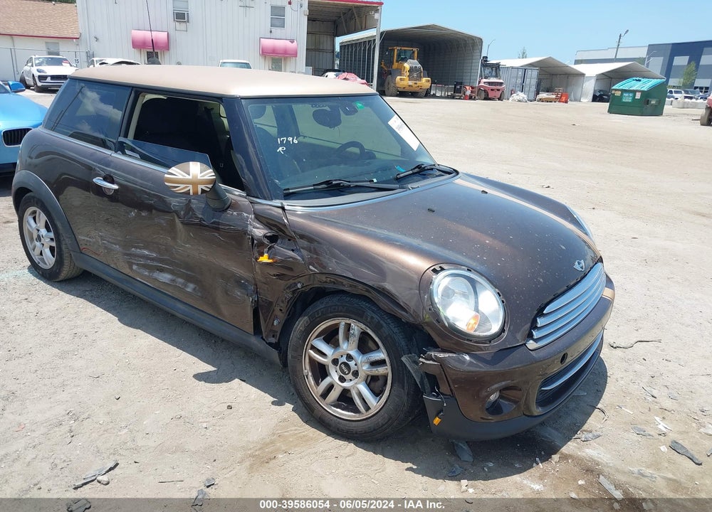 2012 MINI COOPER VIN: WMWSU3C53CT540772