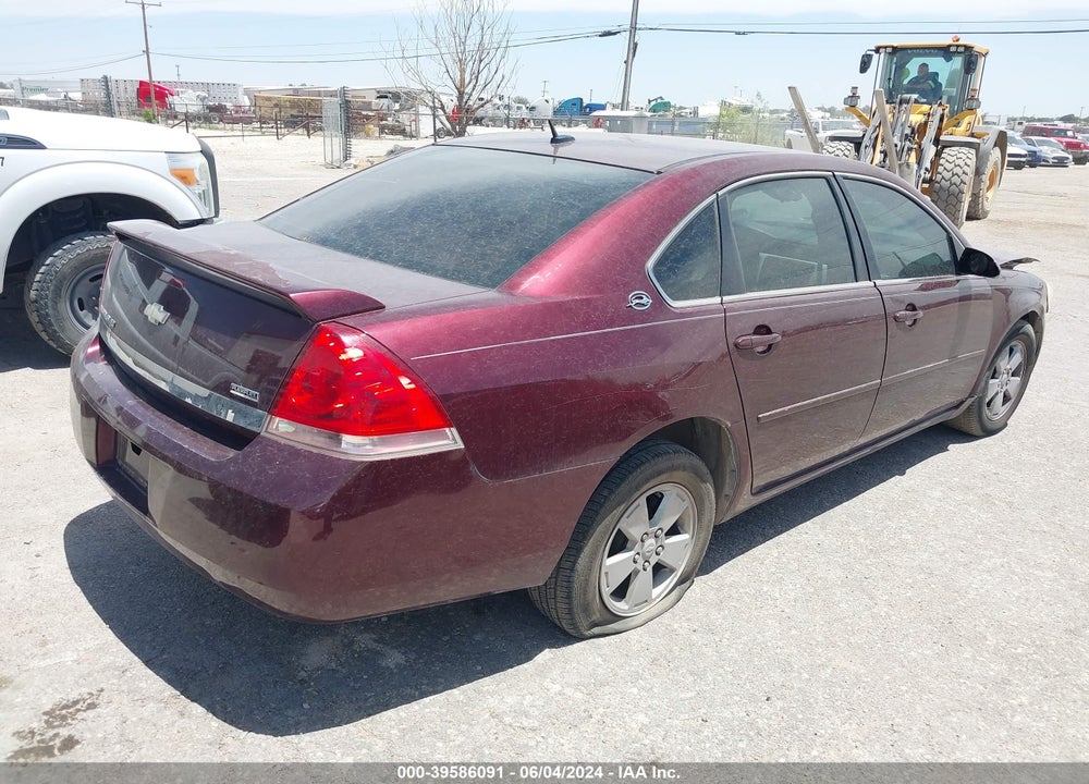 2007 CHEVROLET IMPALA LT VIN: 2G1WT58K579178547