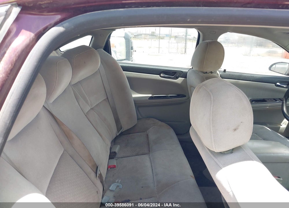 2007 CHEVROLET IMPALA LT VIN: 2G1WT58K579178547