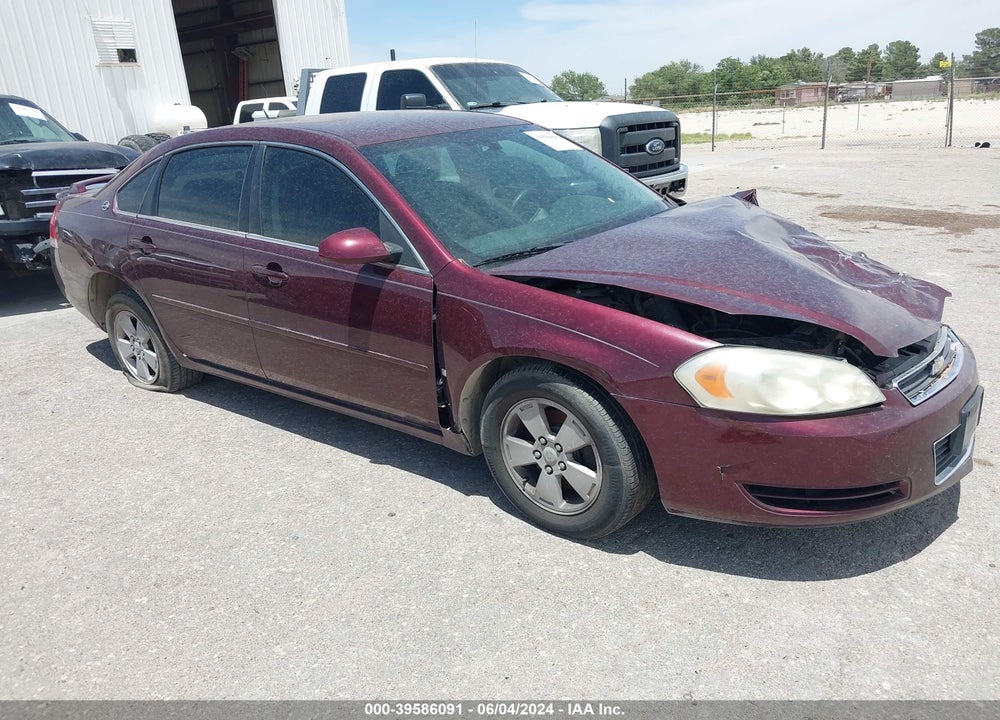 2007 CHEVROLET IMPALA LT VIN: 2G1WT58K579178547