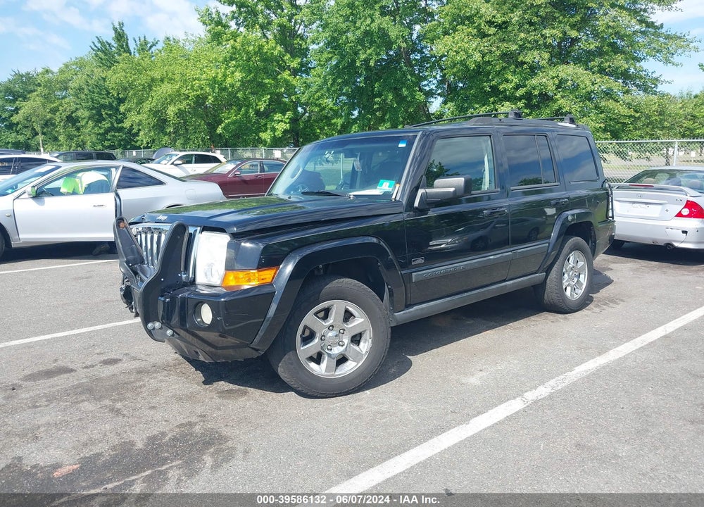 2007 JEEP COMMANDER SPORT VIN: 1J8HG48KX7C624255