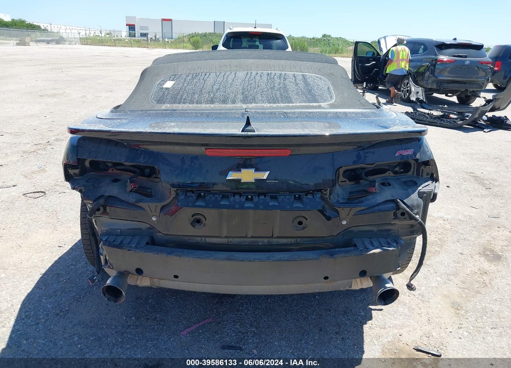 2015 CHEVROLET CAMARO 2LT VIN: 2G1FF3D32F9193306