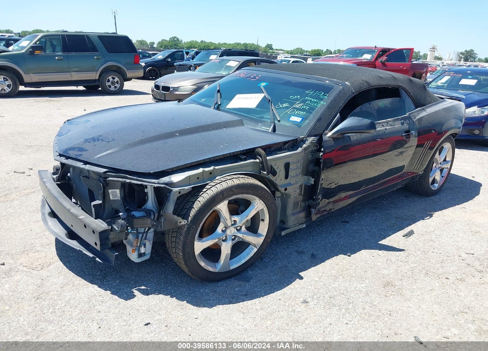 2015 CHEVROLET CAMARO 2LT VIN: 2G1FF3D32F9193306