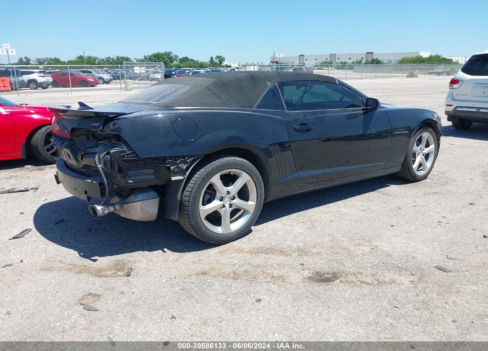 2015 CHEVROLET CAMARO 2LT VIN: 2G1FF3D32F9193306