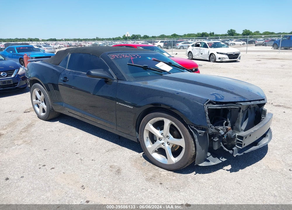 2015 CHEVROLET CAMARO 2LT VIN: 2G1FF3D32F9193306