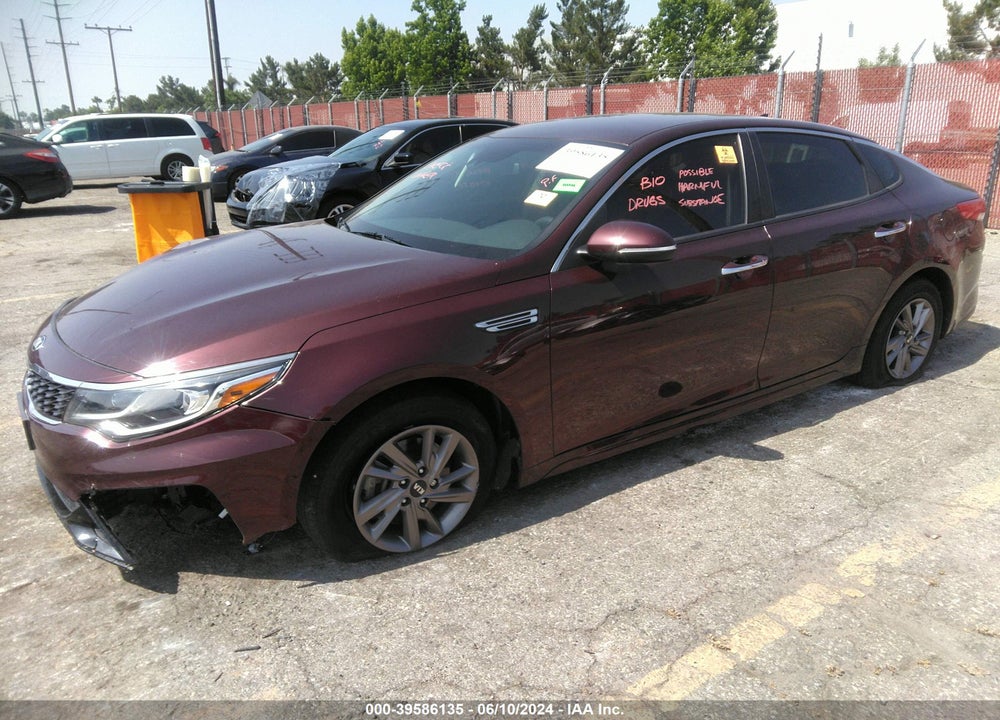 2020 KIA OPTIMA LX VIN: 5XXGT4L39LG422502