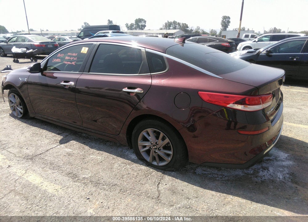 2020 KIA OPTIMA LX VIN: 5XXGT4L39LG422502
