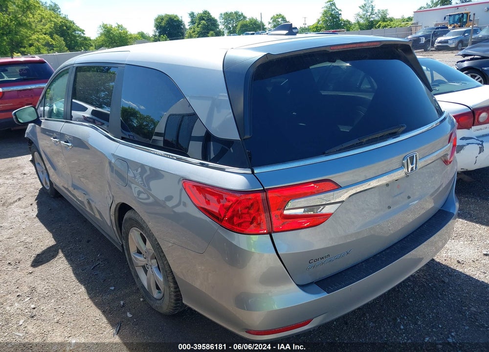 2019 HONDA ODYSSEY EX-L VIN: 5FNRL6H72KB125184