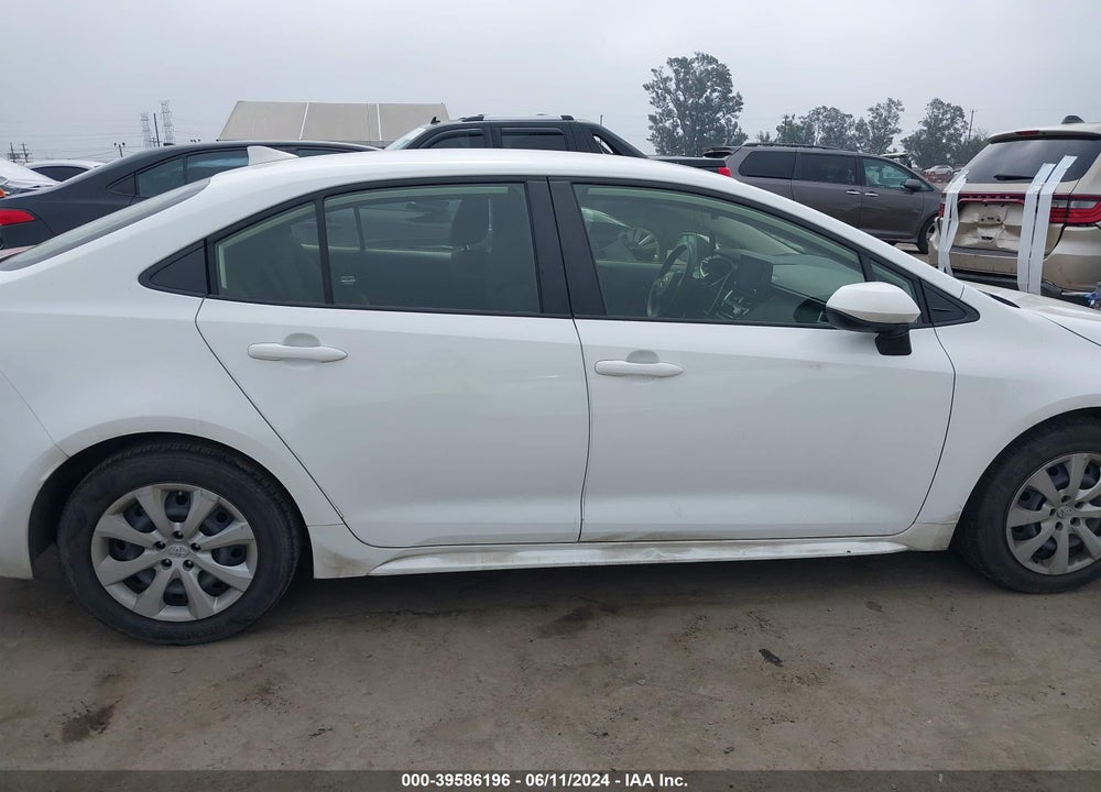 2022 TOYOTA COROLLA LE VIN: JTDEPMAE9N3021003