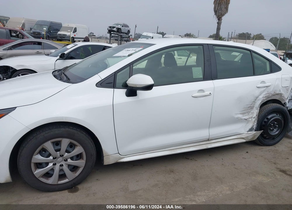 2022 TOYOTA COROLLA LE VIN: JTDEPMAE9N3021003