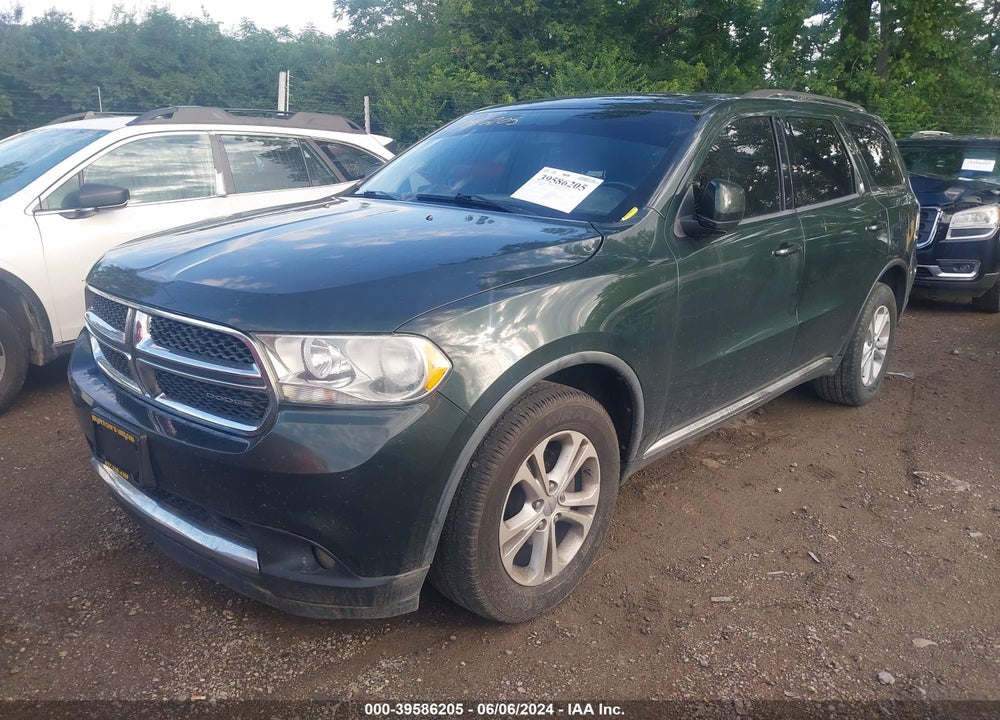 2011 DODGE DURANGO CREW VIN: 1D4RE4GG9BC599651