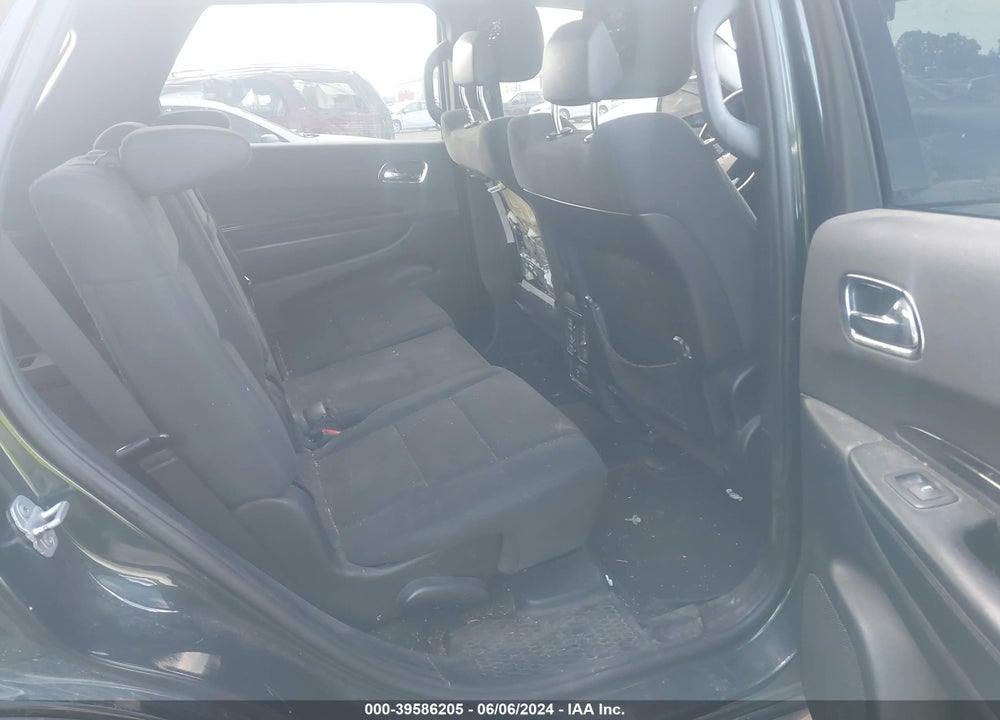 2011 DODGE DURANGO CREW VIN: 1D4RE4GG9BC599651