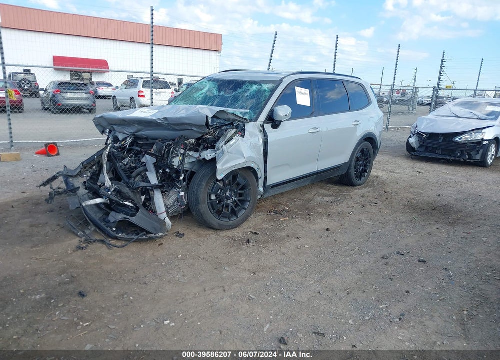 2022 KIA TELLURIDE VIN: 5XYP5DHC7NG237124