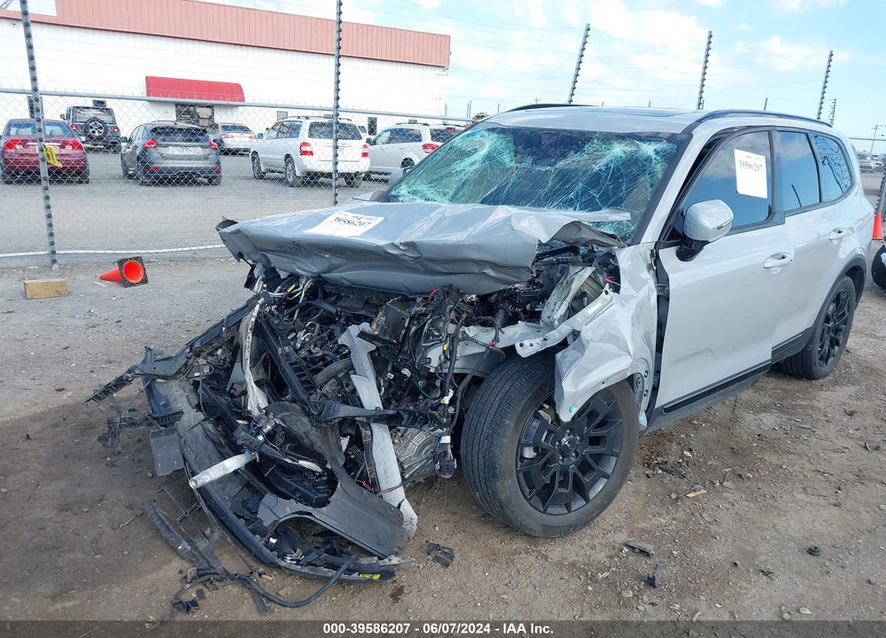 2022 KIA TELLURIDE VIN: 5XYP5DHC7NG237124