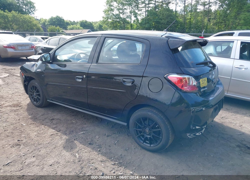 2022 MITSUBISHI MIRAGE ES VIN: ML32AUHJ0NH008721