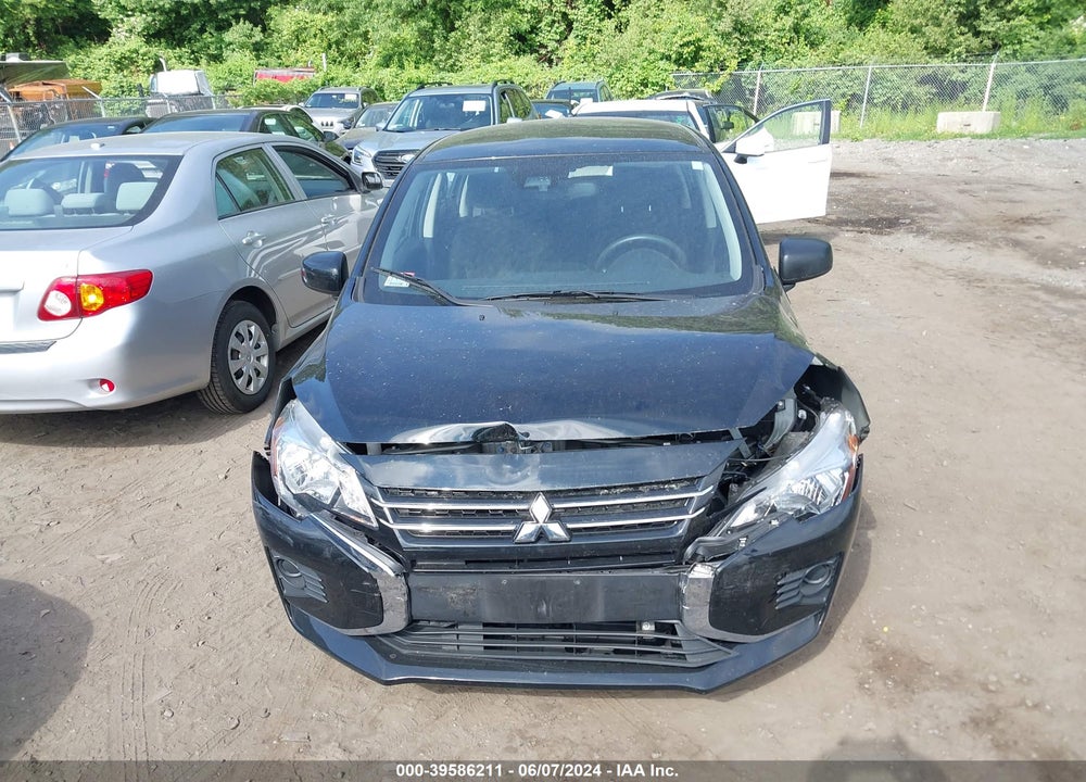 2022 MITSUBISHI MIRAGE ES VIN: ML32AUHJ0NH008721