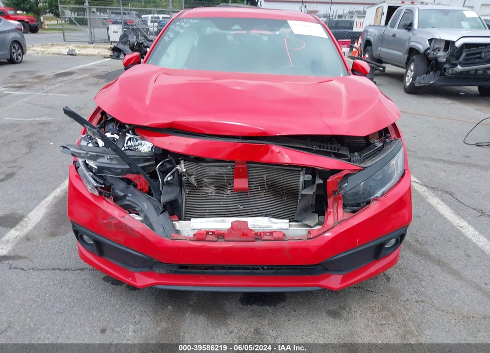 2019 HONDA CIVIC SPORT VIN: 2HGFC2F81KH556490