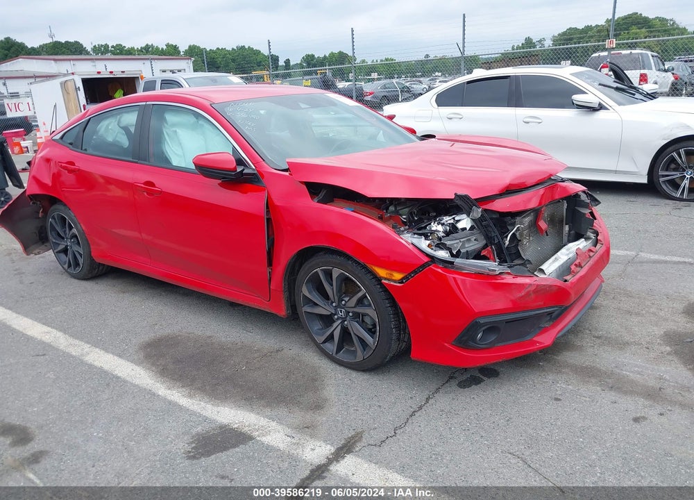 2019 HONDA CIVIC SPORT VIN: 2HGFC2F81KH556490