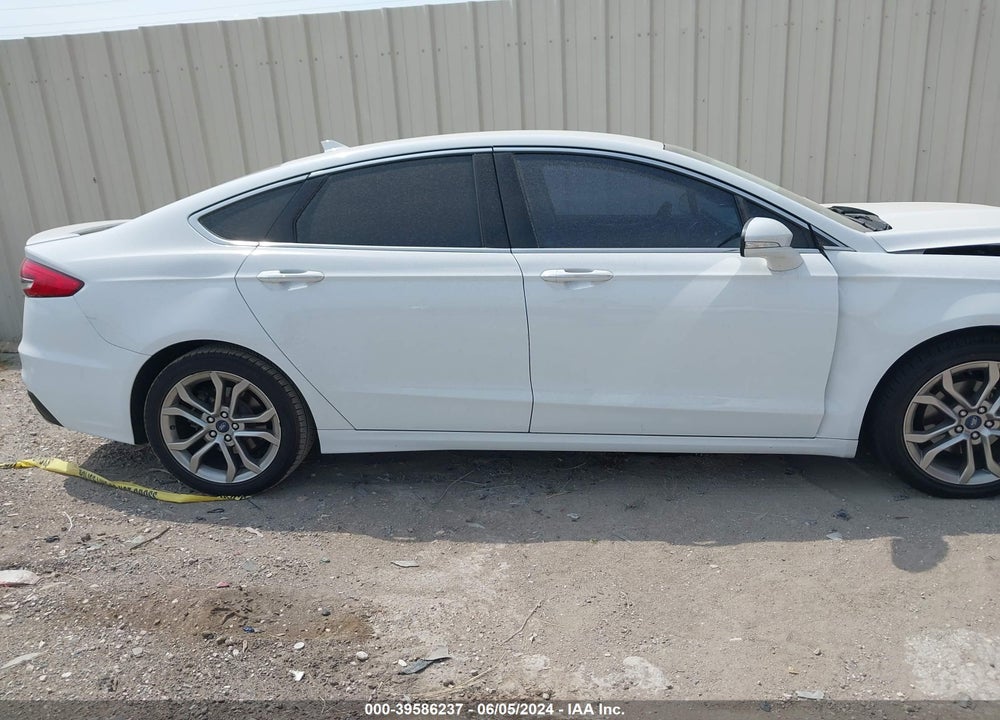 2019 FORD FUSION SEL VIN: 3FA6P0CD6KR113545