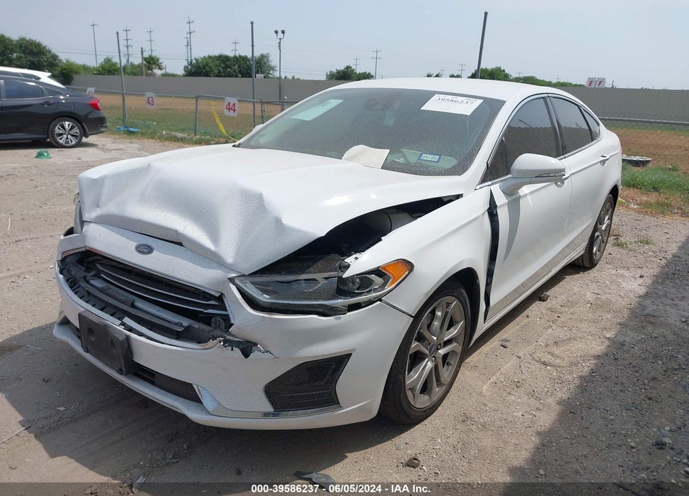 2019 FORD FUSION SEL VIN: 3FA6P0CD6KR113545