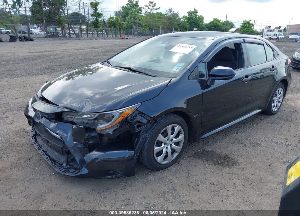 2020 TOYOTA COROLLA LE VIN: 5YFEPRAEXLP062421