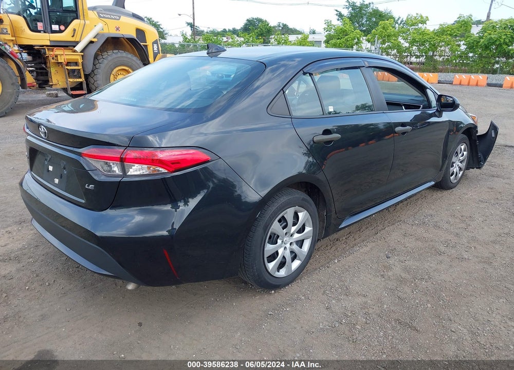 2020 TOYOTA COROLLA LE VIN: 5YFEPRAEXLP062421