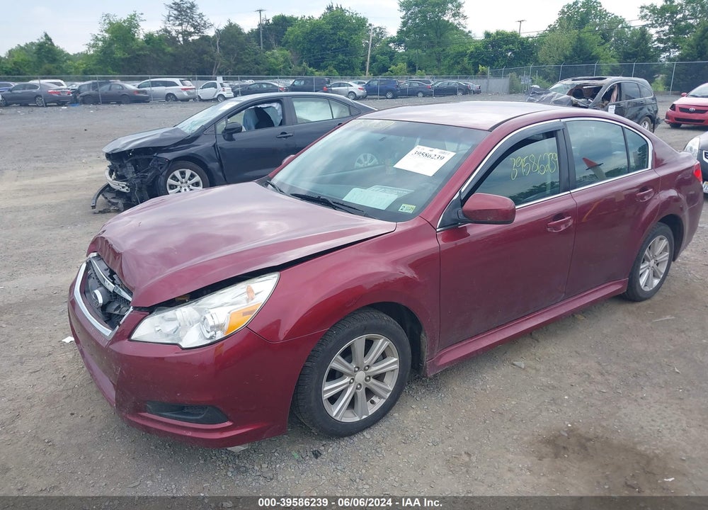 2011 SUBARU LEGACY 2.5I PREMIUM VIN: 4S3BMBB61B3252030