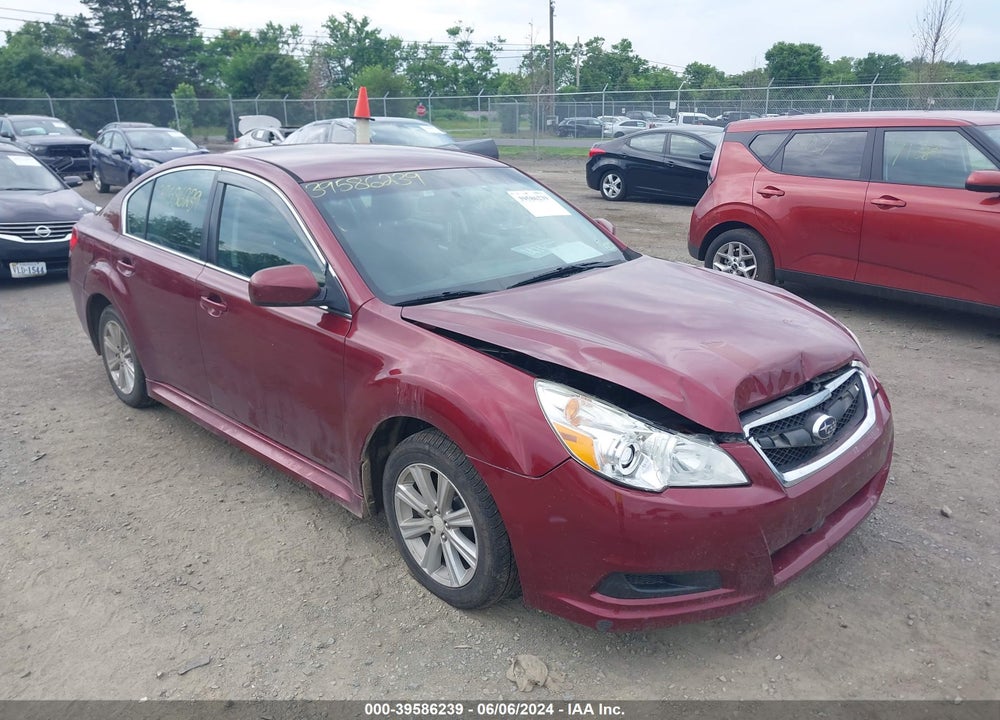 2011 SUBARU LEGACY 2.5I PREMIUM VIN: 4S3BMBB61B3252030